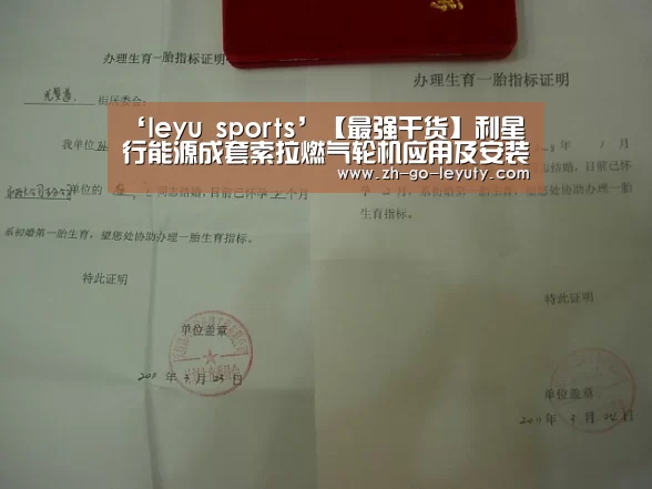 ‘leyu sports’【最强干货】利星行能源成套索拉燃气轮机应用及安装手册(图2) leyu sports